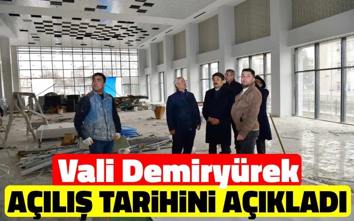 Kırşehir&rsquo;in 200 yataklı uygulama oteli a&ccedil;ılışa hazırlanıyor