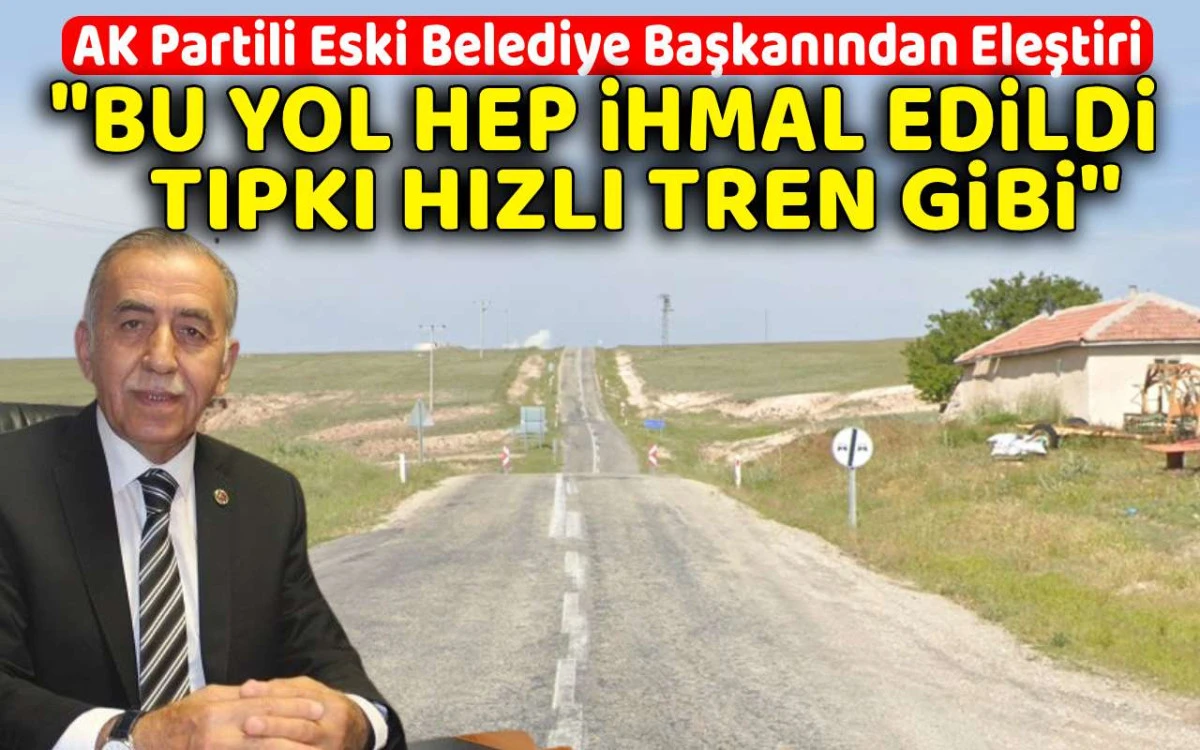 Kırşehir’in yol çilesi: Bu yol da hızlı tren gibi sahipsiz kaldı