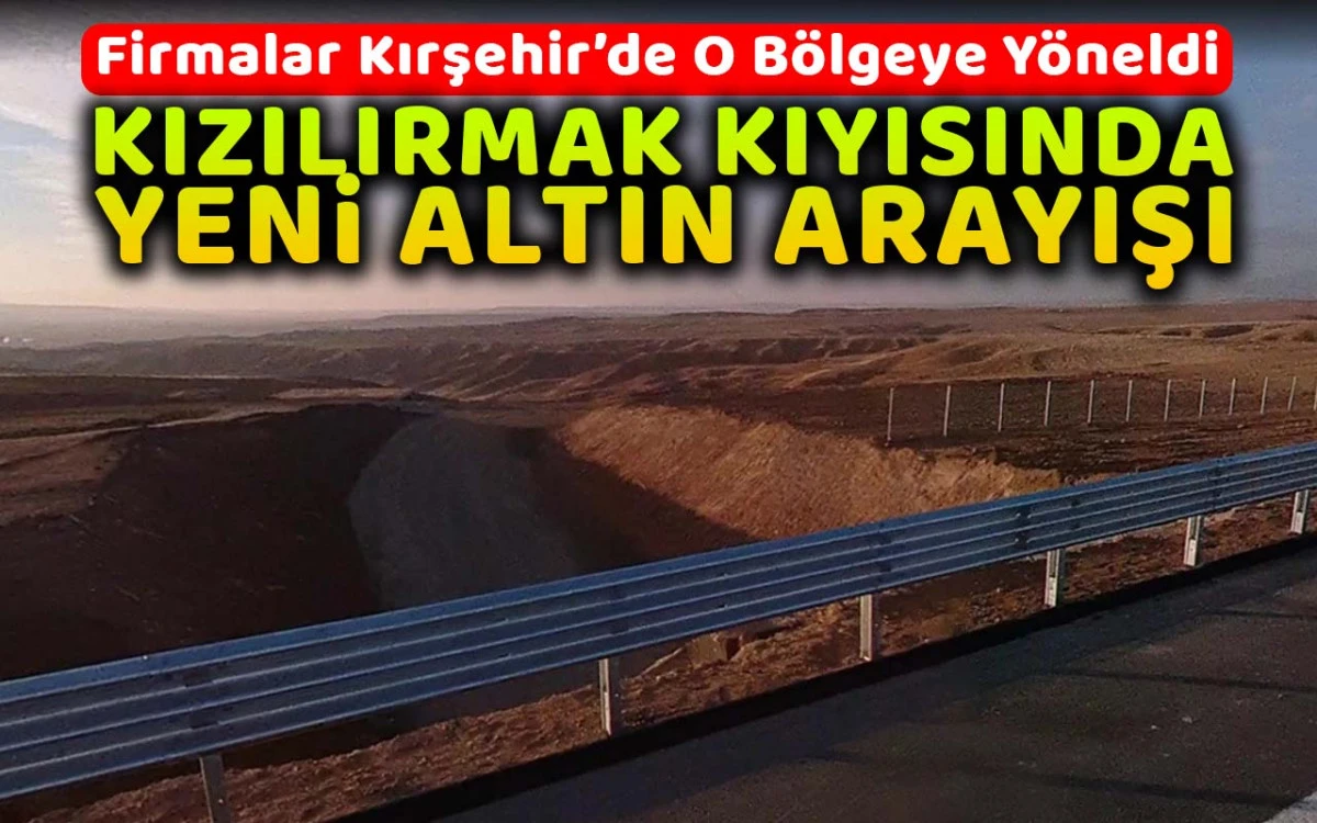 Kızılırmak kıyısında yeni altın arayışı