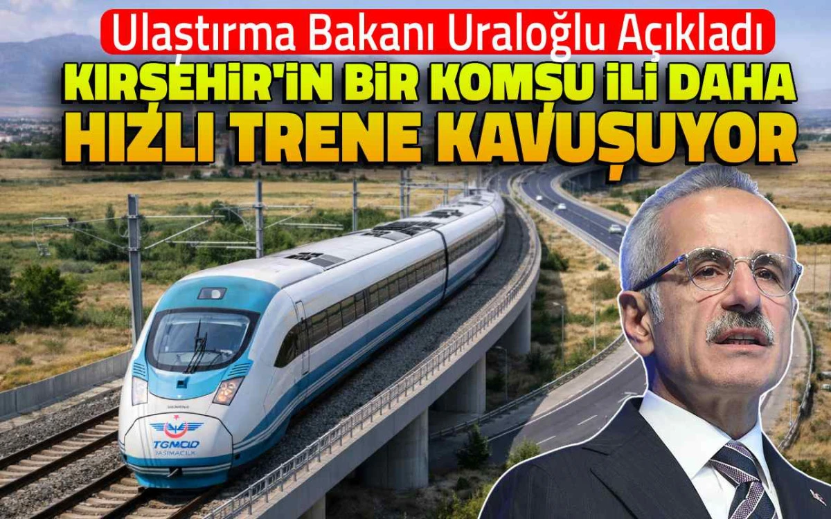 Komşu il Aksaray hızlı trene kavuşuyor: İhaleler tamamlandı