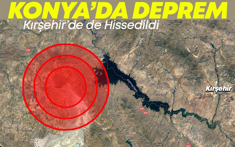 Konya'da Deprem