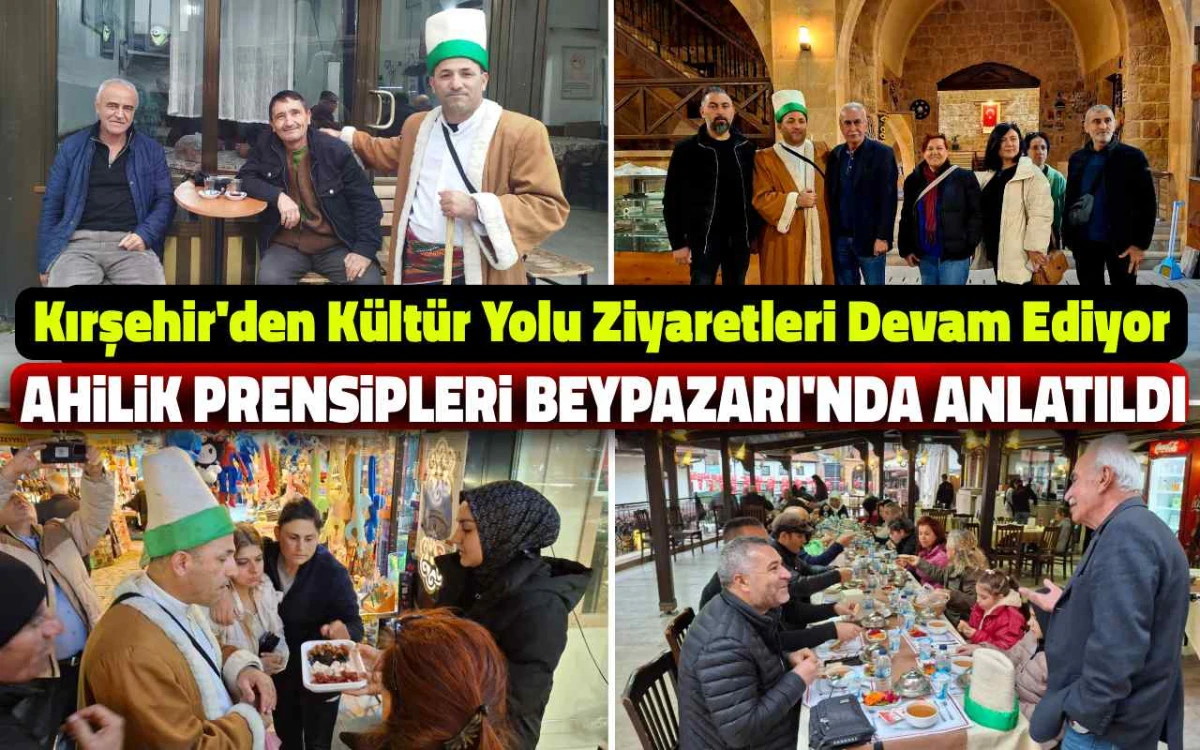 Kültür yolu ziyaretlerinin son durağı Beypazarı oldu