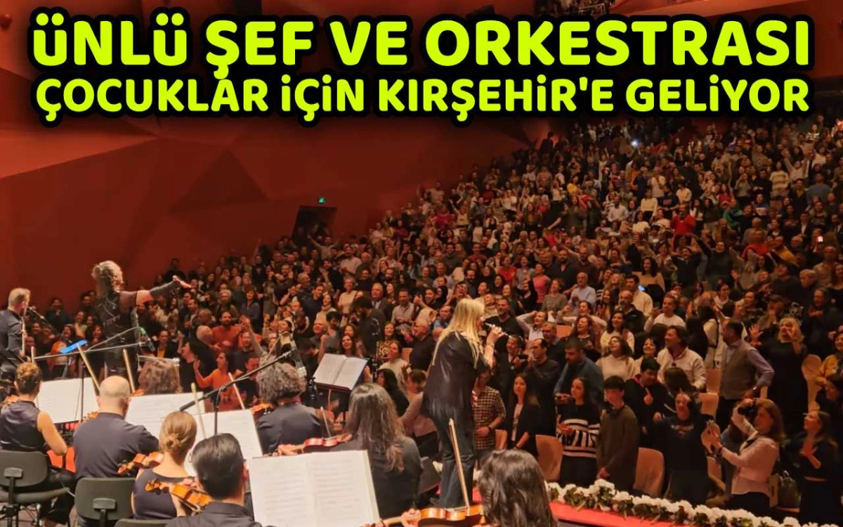 Musa Göçmen ve orkestrası çocuklar için Kırşehir'e geliyor