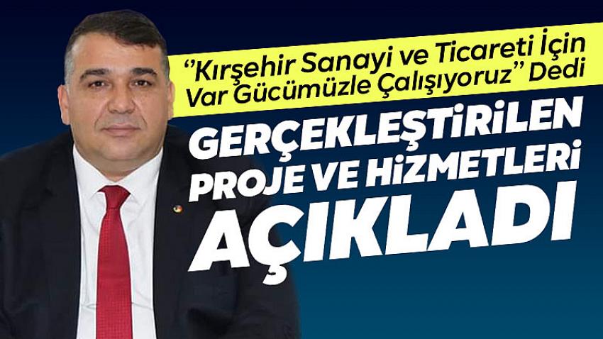 KTSO Başkanı Mustafa Yılmaz, Gerçekleştirdikleri Proje ve Hizmetleri Açıkladı