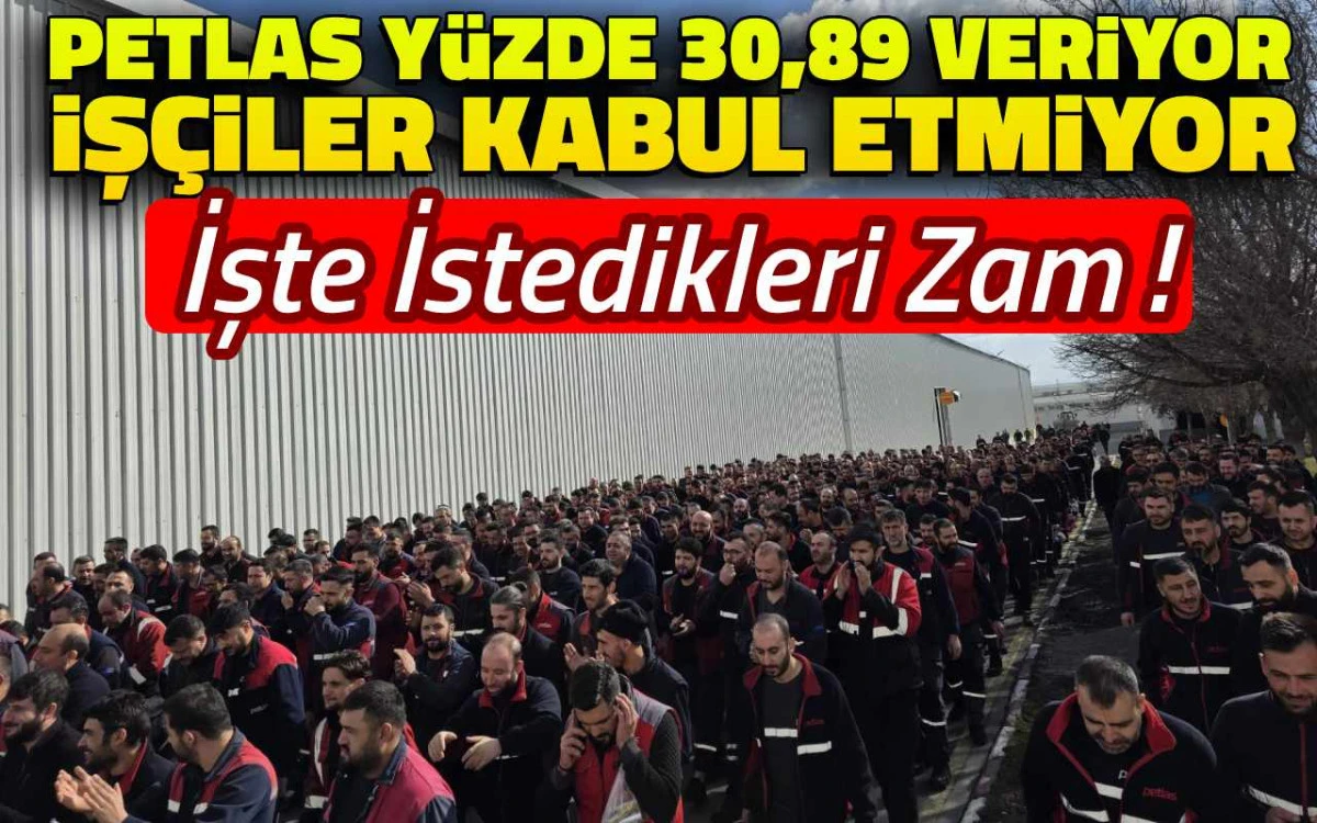 Petlas&rsquo;ta iş&ccedil;ilerden zam eylemi: S&uuml;re&ccedil; yeni aşamaya taşınabilir