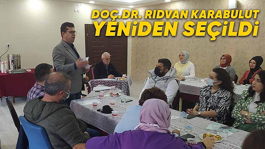 Doç.Dr. Rıdvan Karabulut, Yeniden Anadolu Çocuk Gelişim ve Eğitim Derneği'nin  Başkanı Oldu