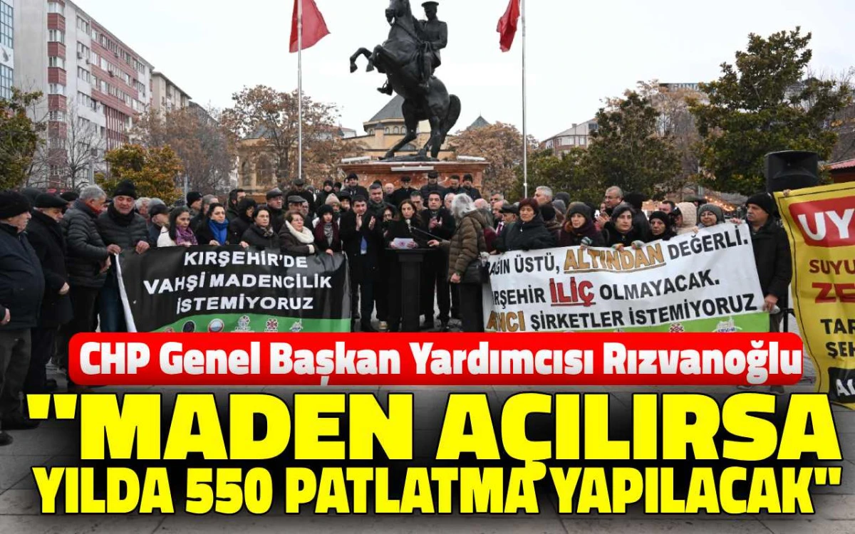 Rızvanoğlu'ndan maden uyarısı: Bu bir &ccedil;evresel s&uuml;rg&uuml;nd&uuml;r