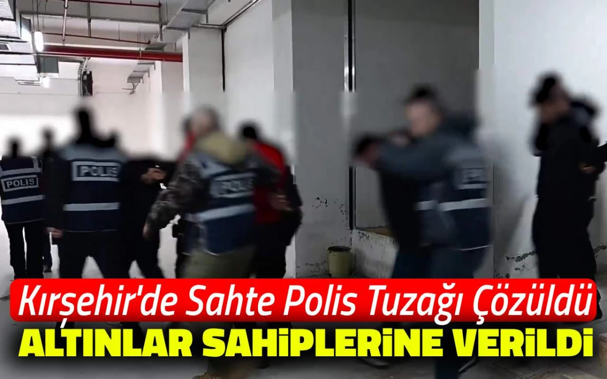 &ldquo;Sahte Polis&rdquo; tuzağı &ccedil;&ouml;z&uuml;ld&uuml; : Altınlar sahiplerine verildi