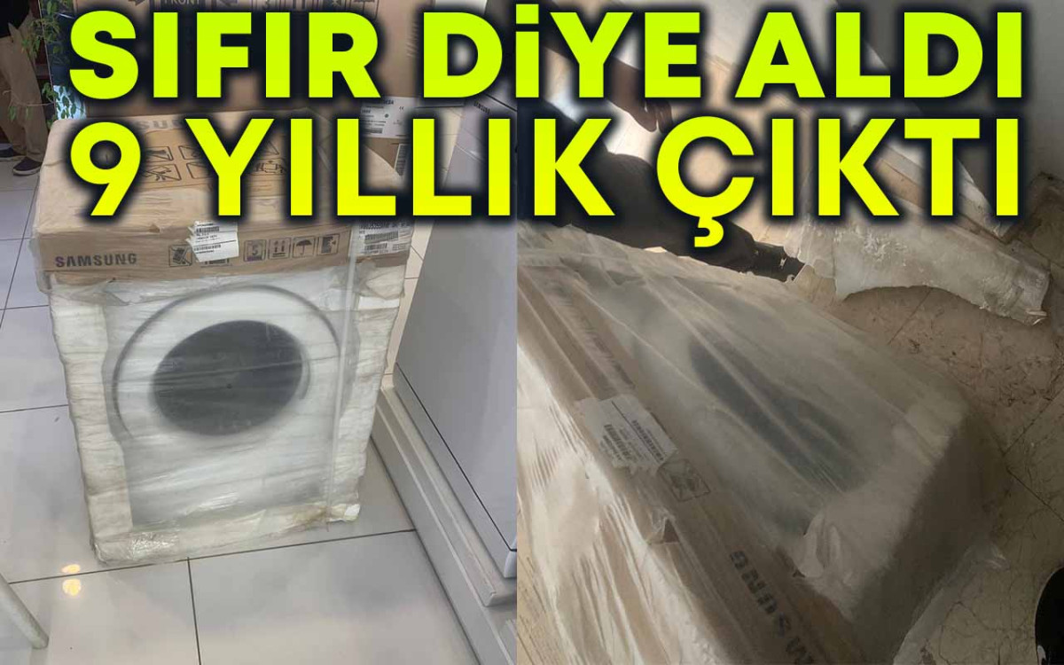 Sıfır Diye Aldı 9 Yıllık Çıktı