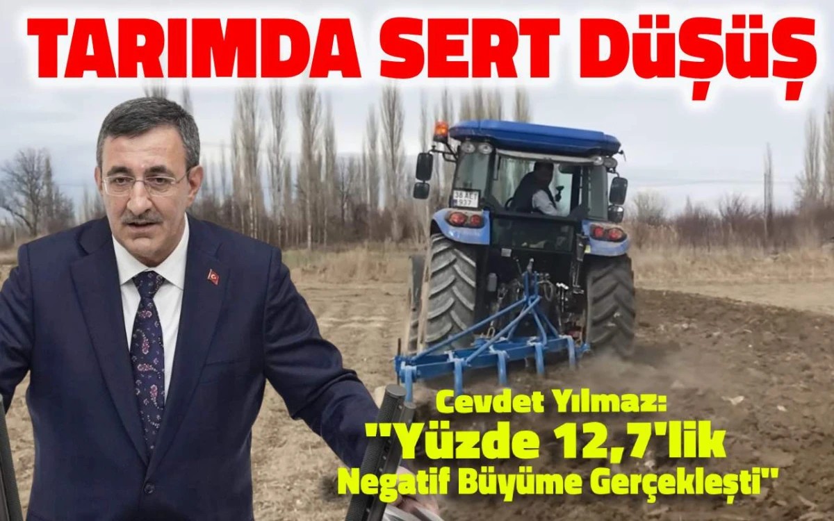 Tarımda son 24 yılın en sert küçülmesi yaşandı