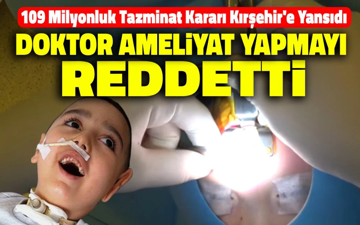 Tazminat korkusu doktoru ameliyattan vazgeçirdi