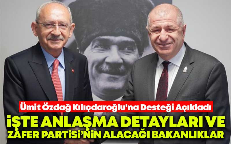 Ümit Özdağ, Kemal Kılıçdaroğlu'na Desteğini Açıkladı