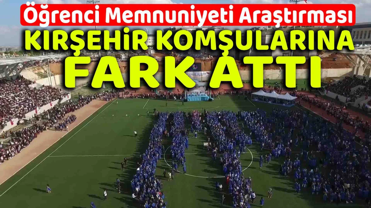 Üniar araştırmasında Kırşehir komşularına fark attı