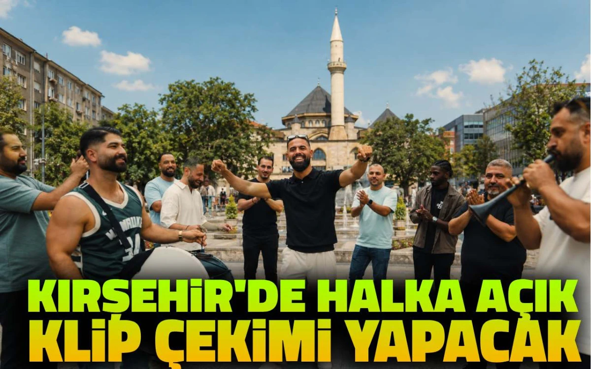 &Uuml;nl&uuml; rap&ccedil;i, Cacabey Meydanı&rsquo;nda halka a&ccedil;ık klip &ccedil;ekecek